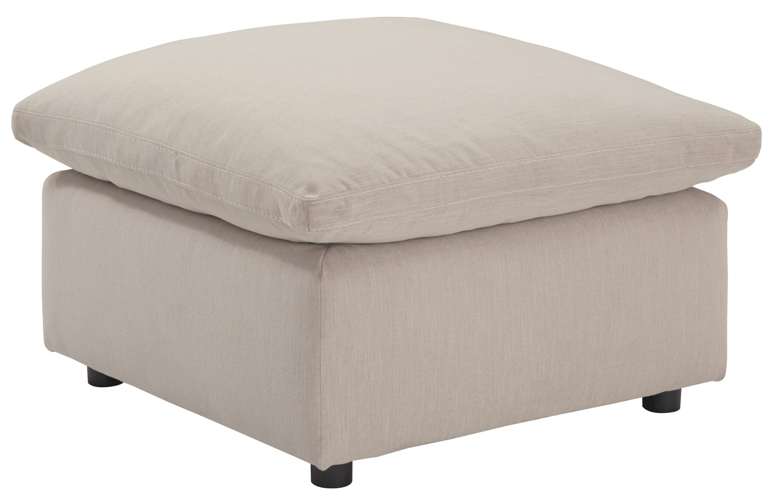 SAVESTO OVERSIZED ACCENT OTTOMAN Ivory