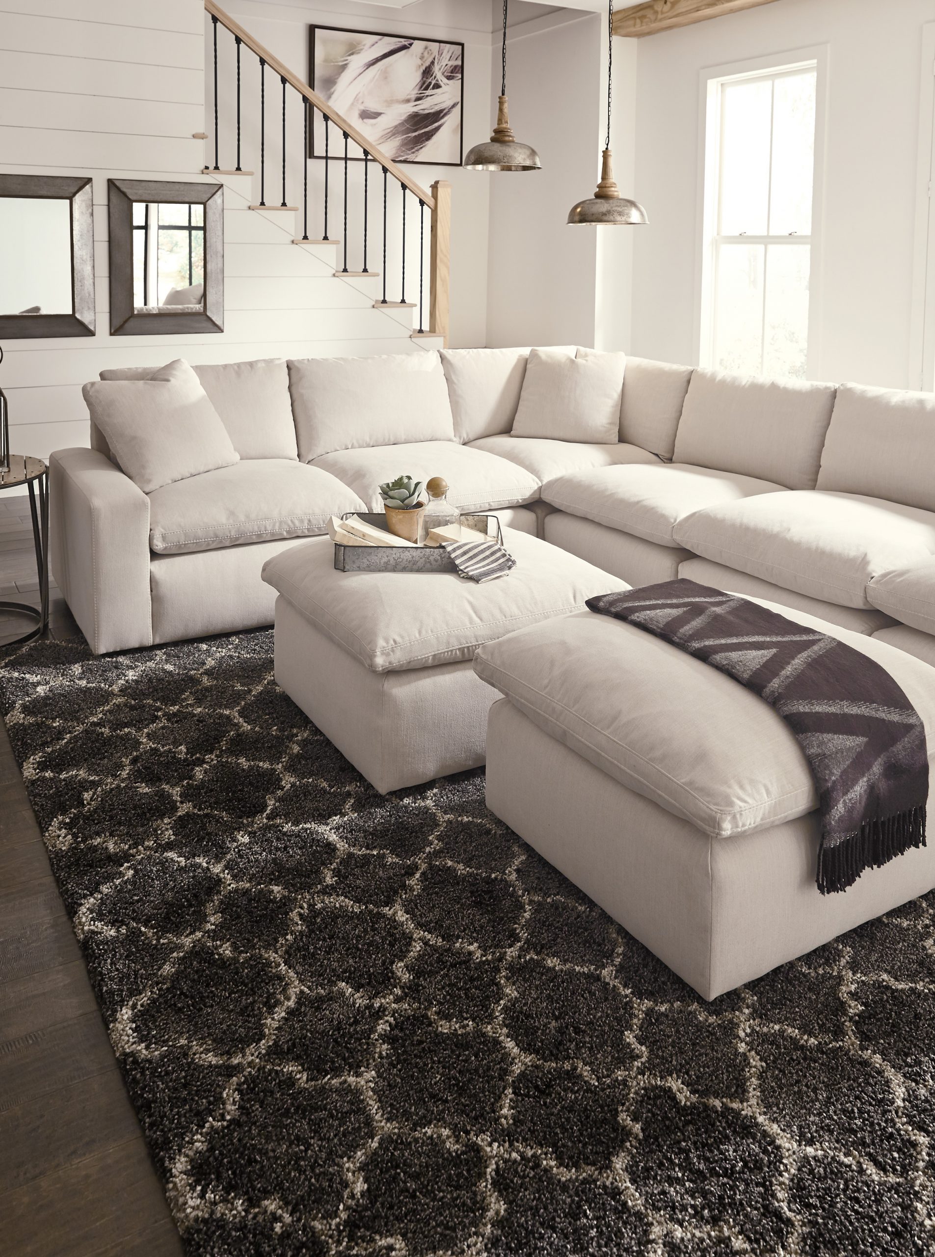 Savesto ivory laf corner chair sectional discount