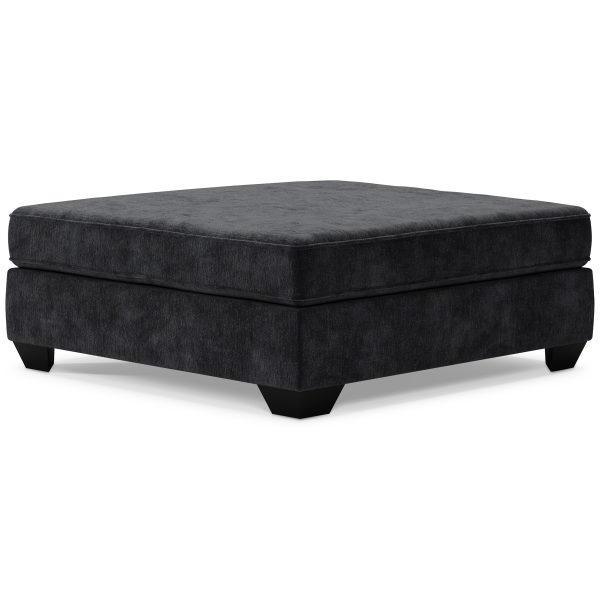 LAVERNETT ACCENT OTTOMAN Charcoal - Image 4
