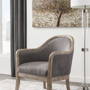 ENGINEER ACCENT CHAIR Brown