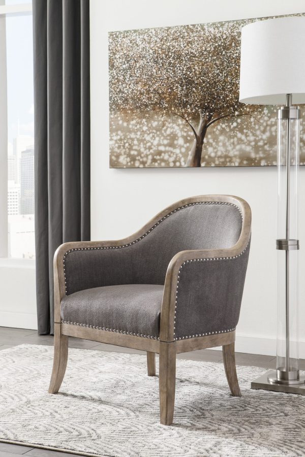 ENGINEER ACCENT CHAIR Brown