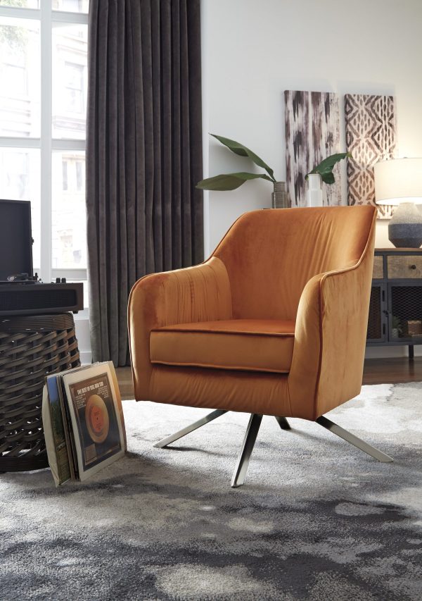 HANGAR ACCENT CHAIR Rust
