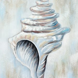 WALL ART White/Brown