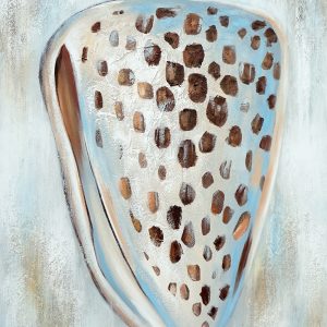 WALL ART White/Brown