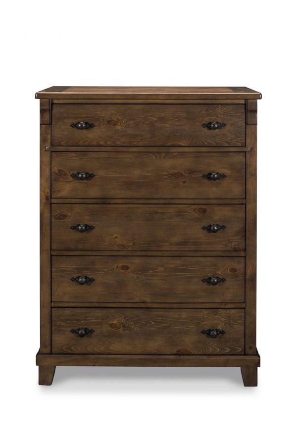 PRAUG FIVE DRAWER CHEST - Image 4