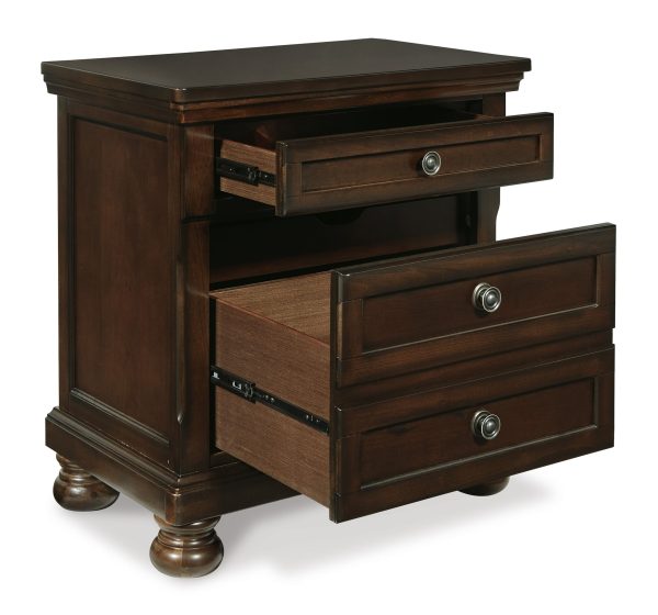 PORTER 2 DRAWER NIGHTSTAND - Image 3