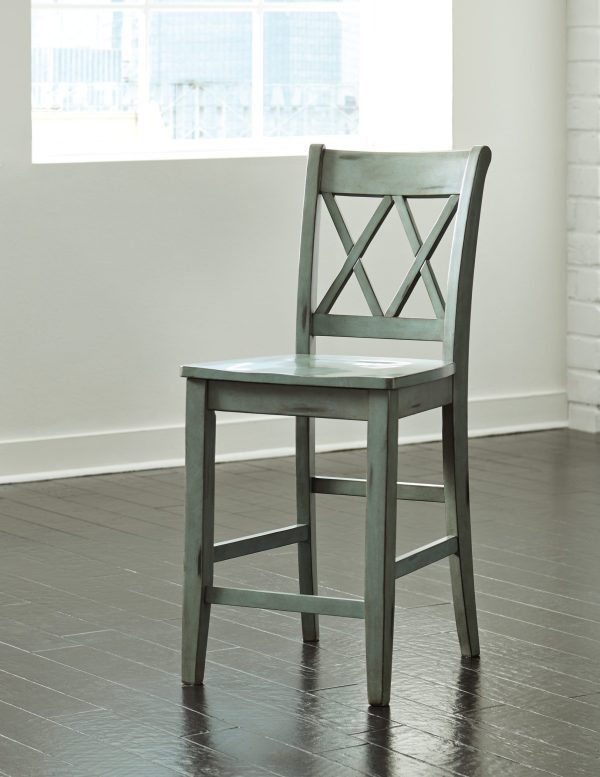 MESTLER BARSTOOL Blue/Green
