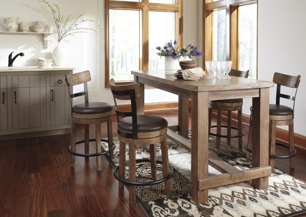 PINNADEL UPH SWIVEL BARSTOOL