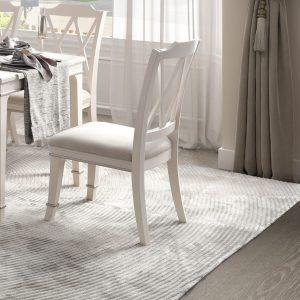 CORRIS DINING SIDE CHAIRS White