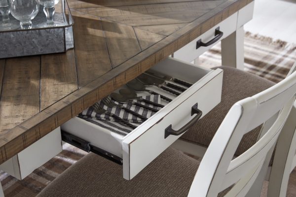 STOWNBRANNER RECT DINING ROOM TABLE - Image 3