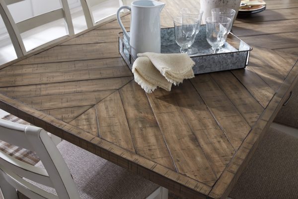 STOWNBRANNER RECT DINING ROOM TABLE - Image 4