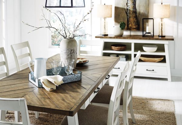 STOWNBRANNER RECT DINING ROOM TABLE - Image 6