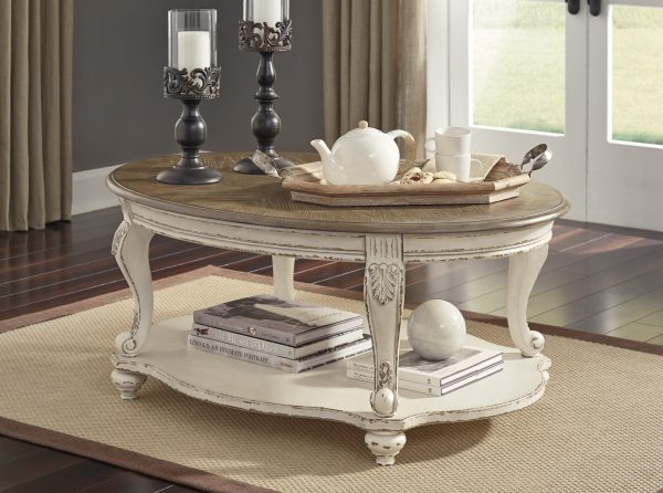 REALYN OVAL COCKTAIL TABLE