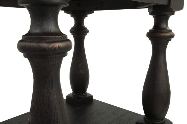 MALLACAR RECT END TBL Black - Image 3