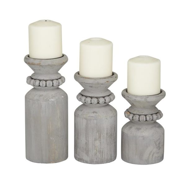 WD CANDLE HOLDERS SET/3