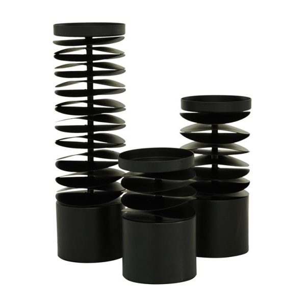 METAL CANDLE HOLDER SET/3 - Image 3