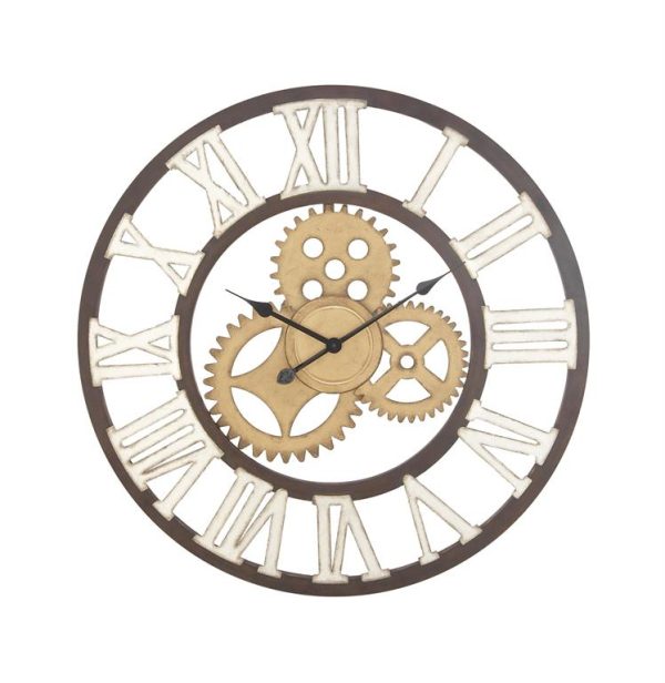 METAL WALL CLOCK 30"D - Image 3