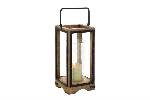LANTERN WD MTL GLS 8"X22" - Image 4