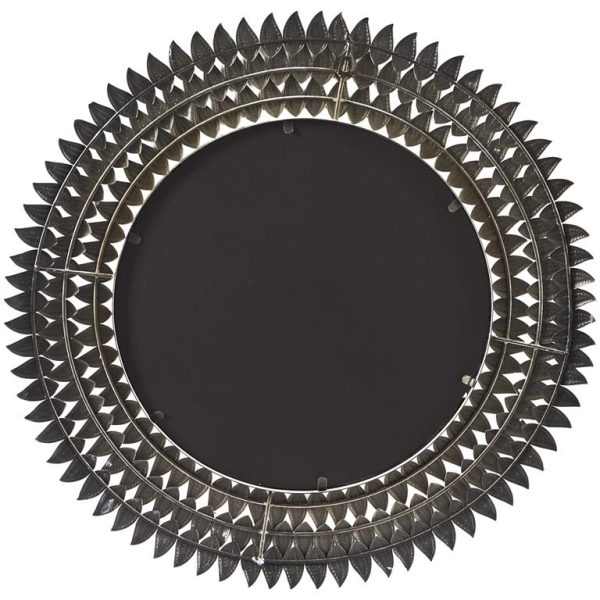 RND MTL WALL MIRROR 32" - Image 4
