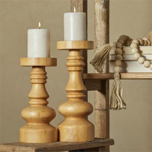 WD CANDLE HOLDER SET/2