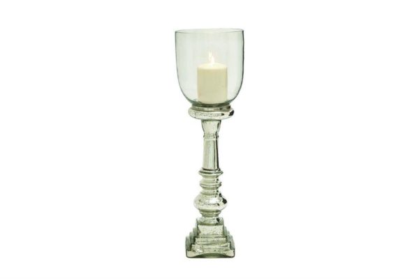 GLASS CANDLE HOLDER 7"X22" - Image 4