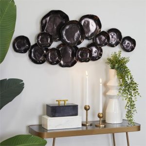 ALUM WALL DECOR 39"X17"