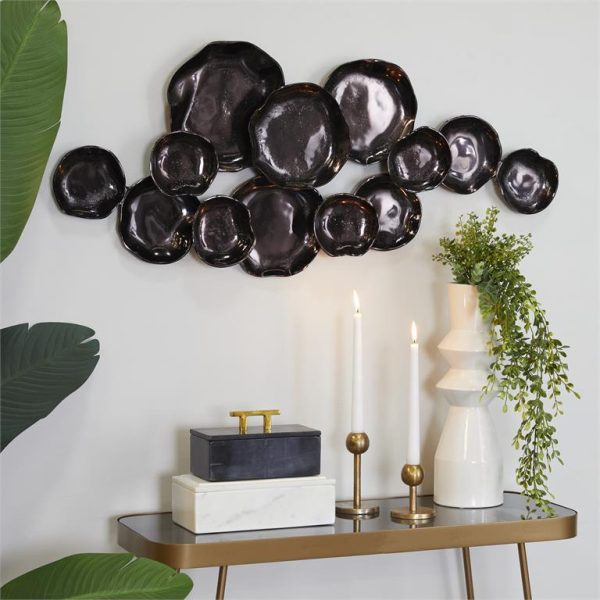 ALUM WALL DECOR 39"X17"