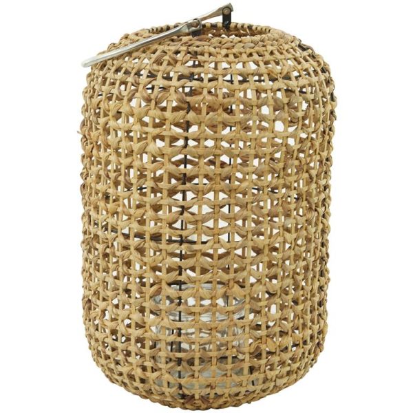 MTL RATTEN LANTERN 13"X19" - Image 2