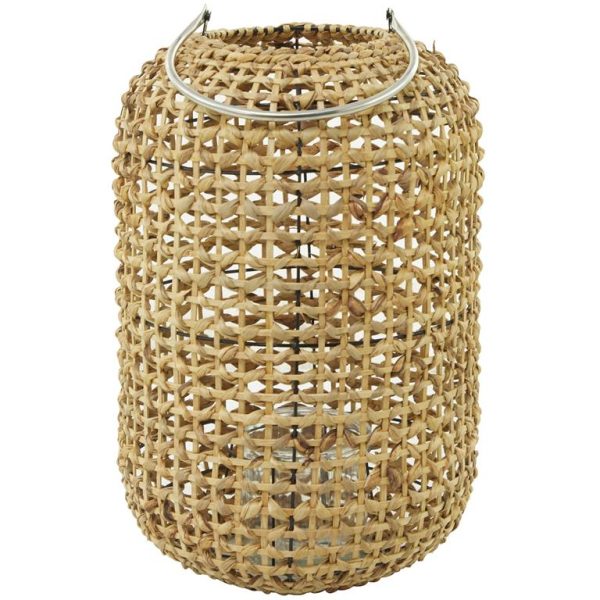 MTL RATTEN LANTERN 13"X19" - Image 3