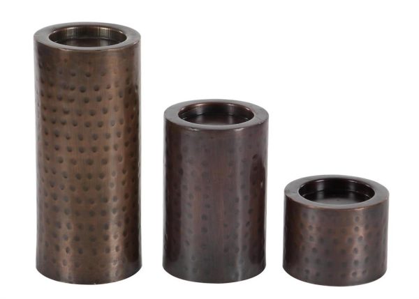 MTL CANDLE HOLDER SET/3 - Image 3