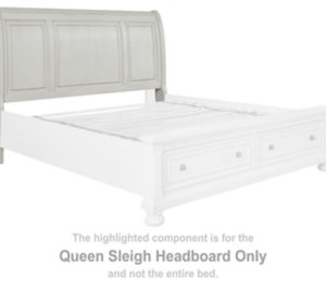 ROBBINSDALE  QUEEN SLEIGH HEADBOARD