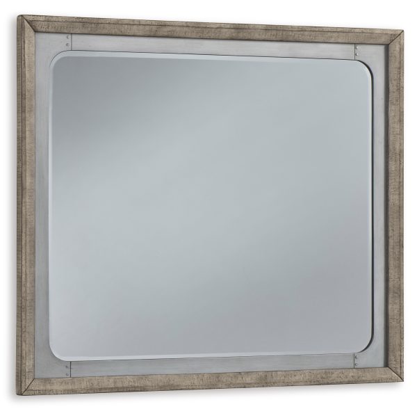 LANGFORD BEDROOM MIRROR Light Grey - Image 2
