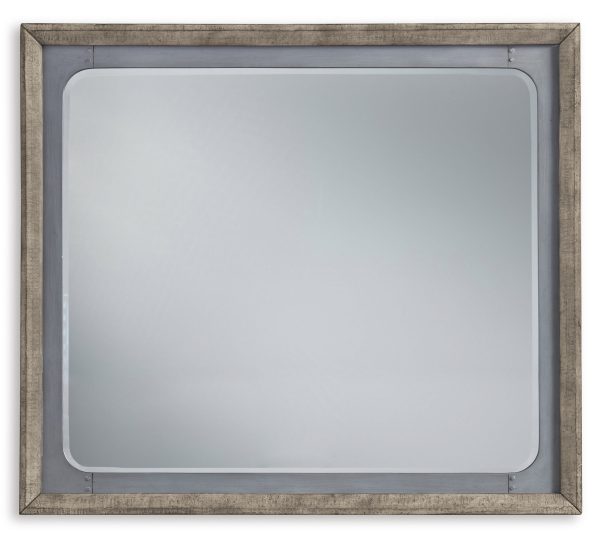 LANGFORD BEDROOM MIRROR Light Grey - Image 3
