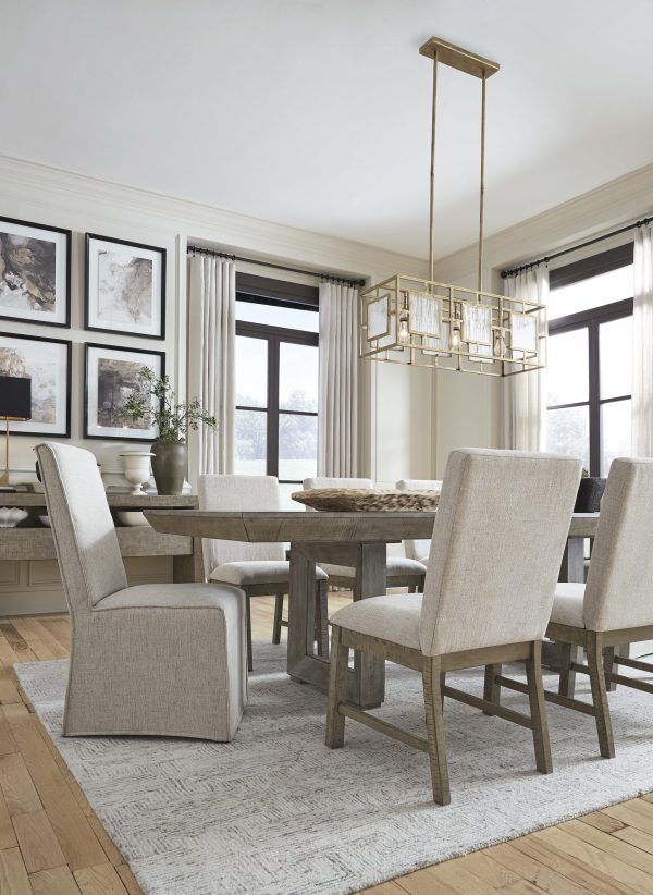 LANGFORD DINING UPH ARM CHAIR - Image 3