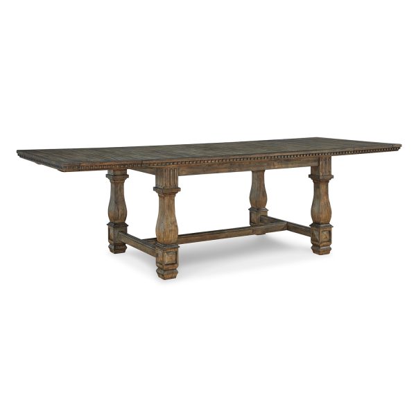 MARKENBURG RECT EXT DINING TABLE