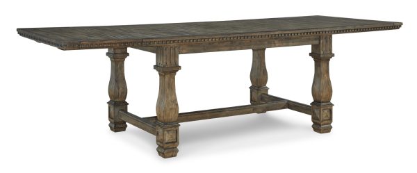 MARKENBURG RECT EXT DINING TABLE - Image 6