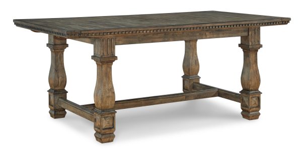 MARKENBURG RECT EXT DINING TABLE - Image 4