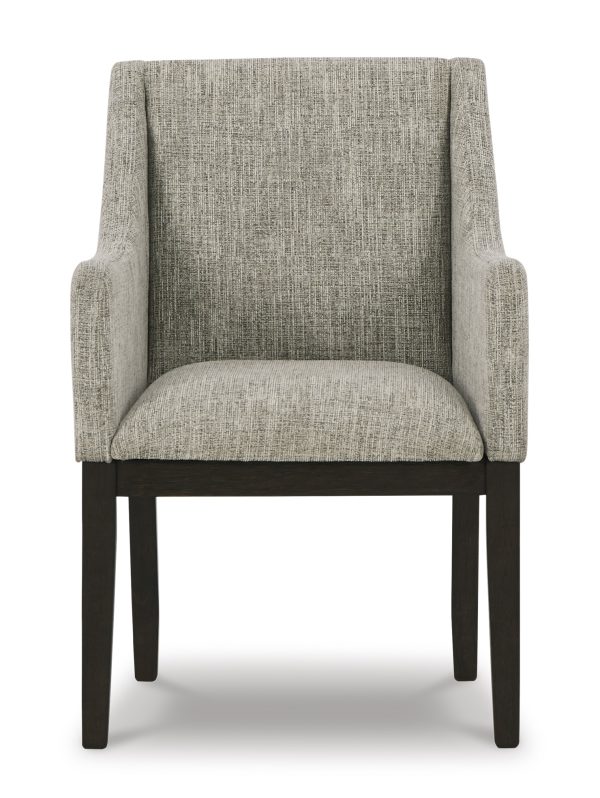 BURKHAUS UPH DINING ARM CHAIR - Image 6