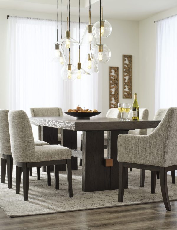 BURKHAUS UPH DINING SIDE CHAIR - Image 8