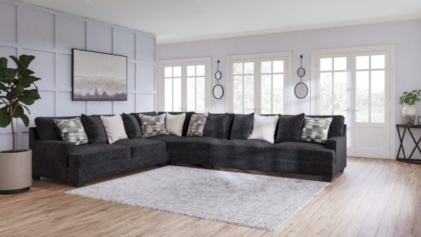 Lavernett 4-Piece Corner Lounge Set