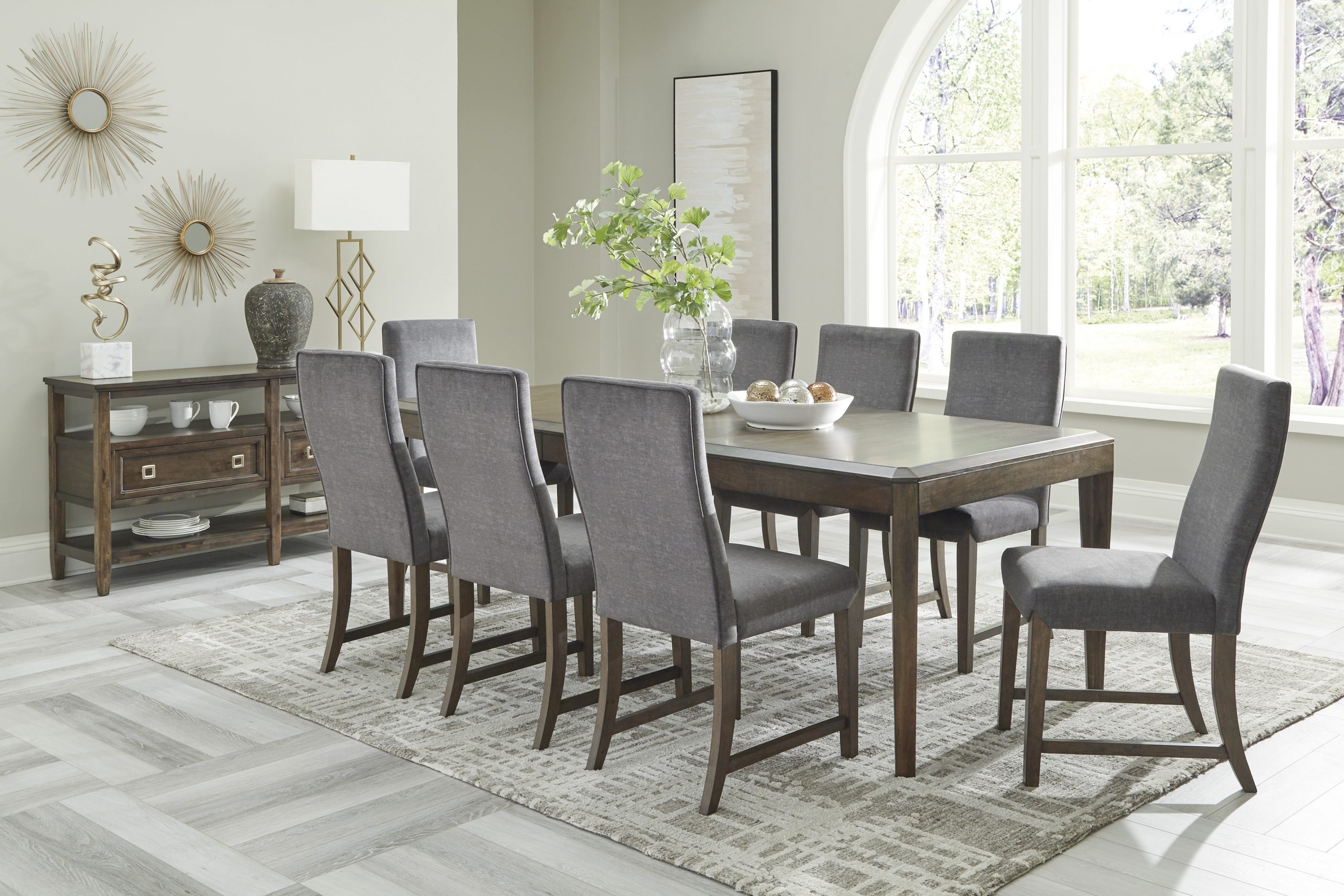 Raehurst 9 Piece Extendable Dining Set
