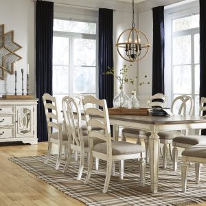 Realyn 9-Piece Extendable Dining Set