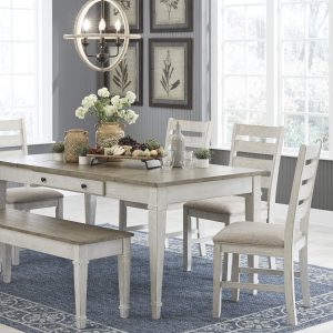 Skempton 7-Piece Dining Set with Storage Bench