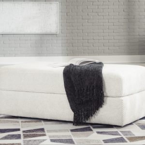 KARINNE OTTOMAN Linen