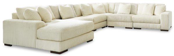 Lindyn 6-Piece Corner Lounge Set Ivory - Image 2