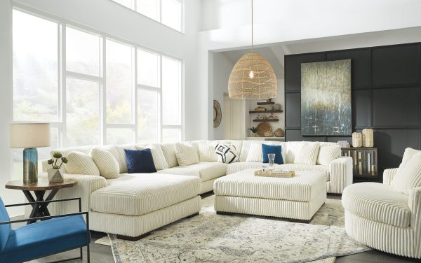 Lindyn 6-Piece Corner Lounge Set Ivory - Image 12