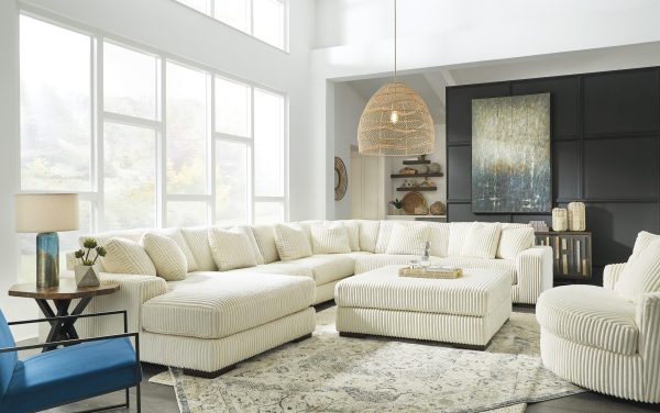 Lindyn 6-Piece Corner Lounge Set Ivory - Image 13