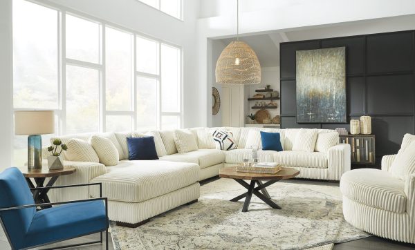 Lindyn 6-Piece Corner Lounge Set Ivory - Image 14