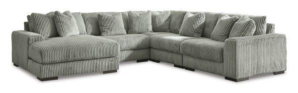 Lindyn 6-Piece Corner Lounge Set Fog - Image 2