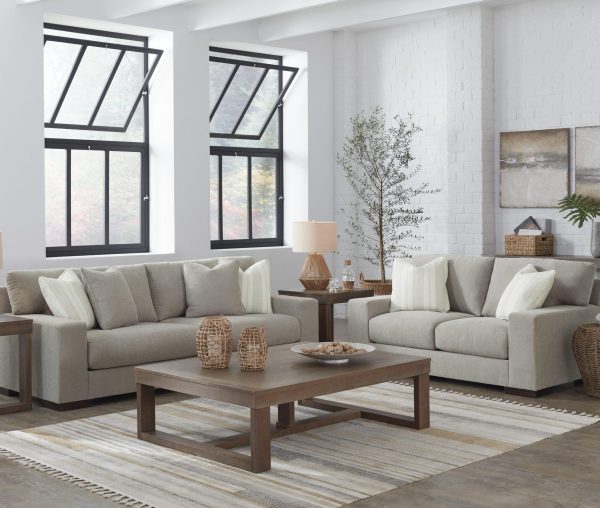 Maggie 3-Piece Lounge Sofa Flax Collection
